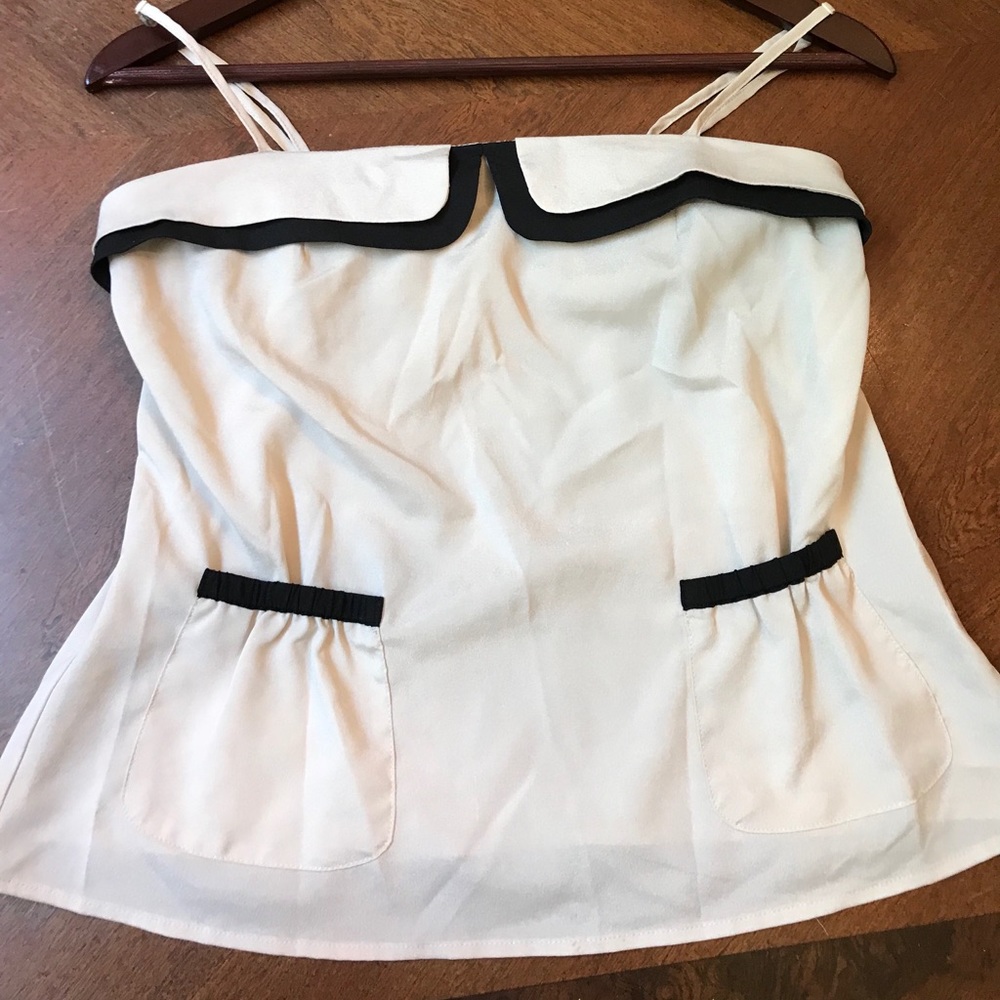 Cream Blouse